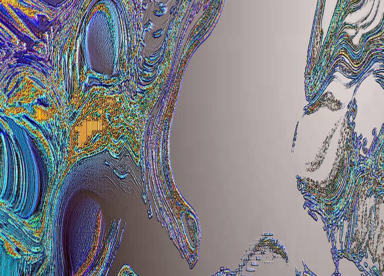 Original Abstract Expressionism Abstract Digital by Serhii Beketa
