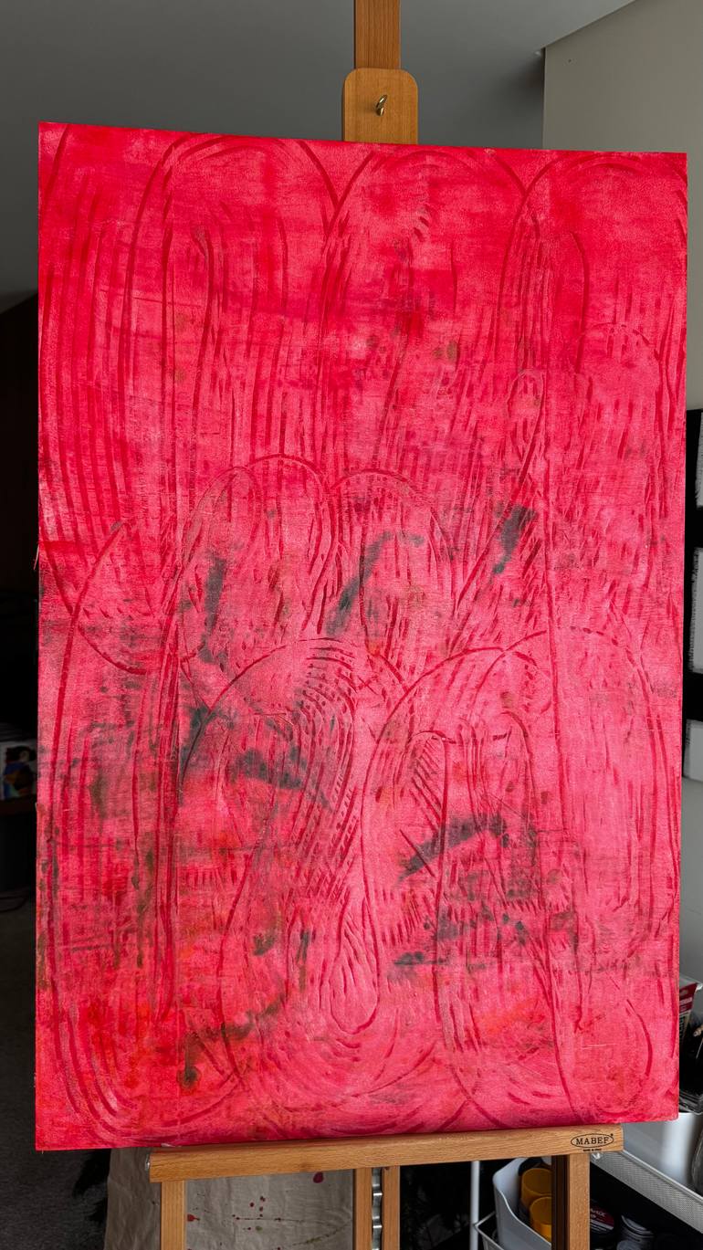 Original Abstract Expressionism Abstract Painting by Alex Marques Carneiro