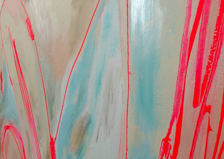 Original Abstract Expressionism Abstract Painting by Aga Kucia