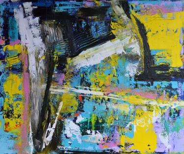 Original Abstract Expressionism Abstract Paintings by Milena Blaziak Cooke