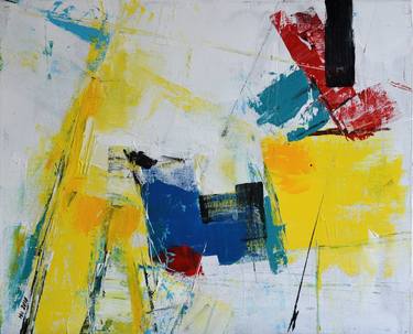 Original Abstract Expressionism Abstract Paintings by Milena Blaziak Cooke