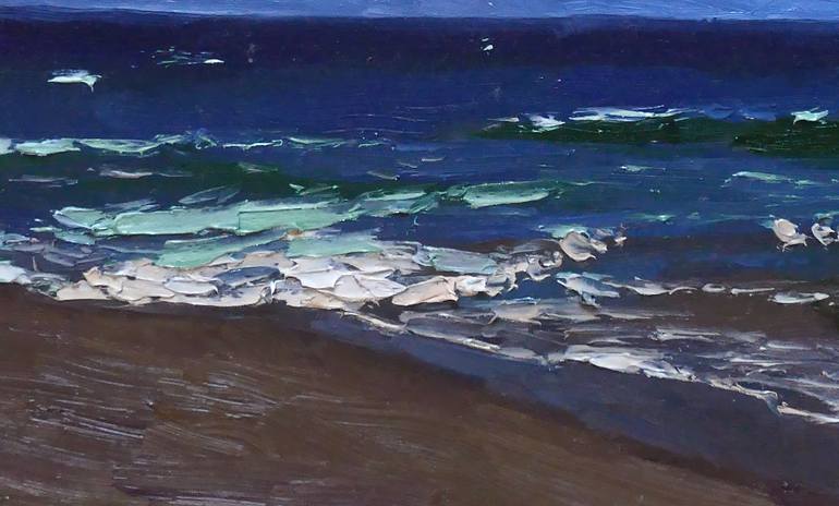 Original Impressionism Landscape Painting by Viktor Kovalyk