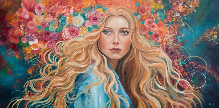 Original Contemporary Women Paintings by Kay Shanley