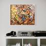 Rhythm in Motion complements a modern music space.