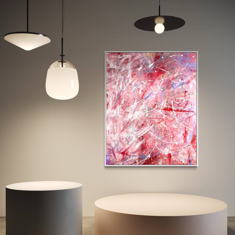 Original Abstract Expressionism Abstract Painting by Zee The Artist