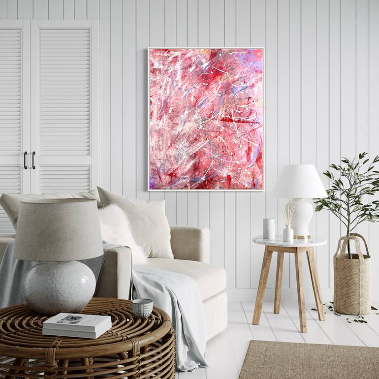 Original Abstract Expressionism Abstract Painting by Zee The Artist
