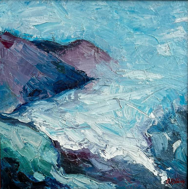 Original  Painting by mihai rotaru