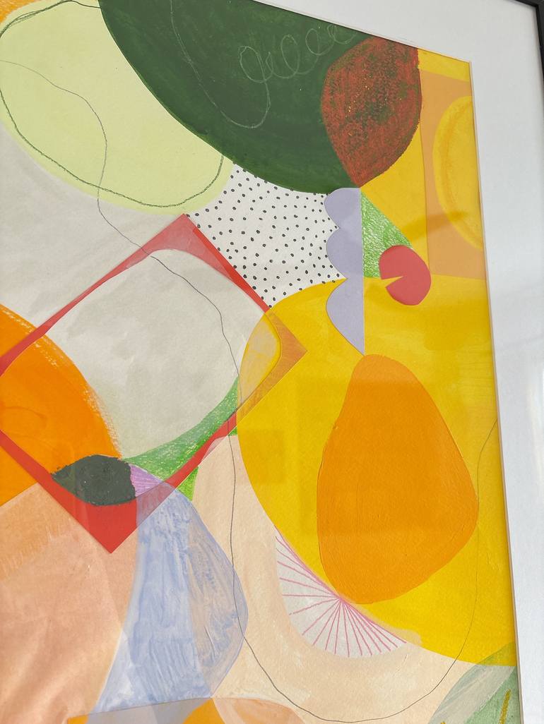 Original Contemporary Abstract Mixed Media by Adrianne Hawthorne Thomas
