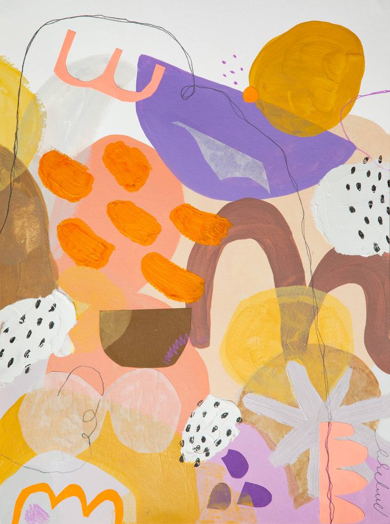 Original Abstract Painting by Adrianne Hawthorne Thomas