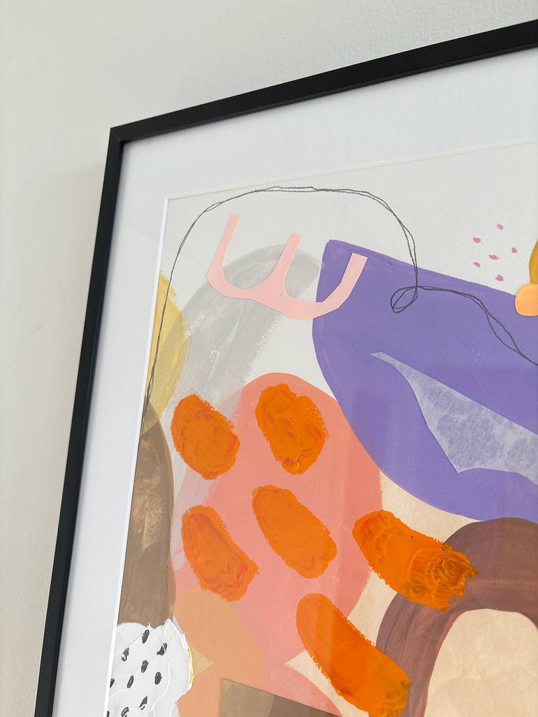 Original Abstract Painting by Adrianne Hawthorne Thomas