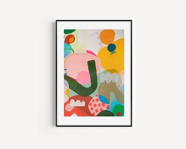 Original Abstract Painting by Adrianne Hawthorne Thomas