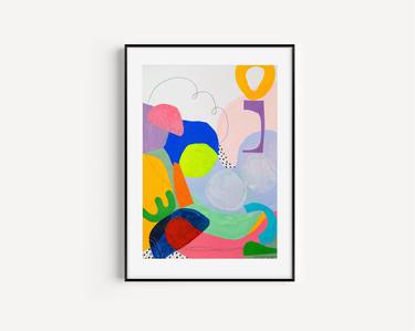 Original Abstract Painting by Adrianne Hawthorne Thomas