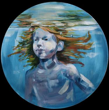 Original Figurative People Painting by Ana Colomer