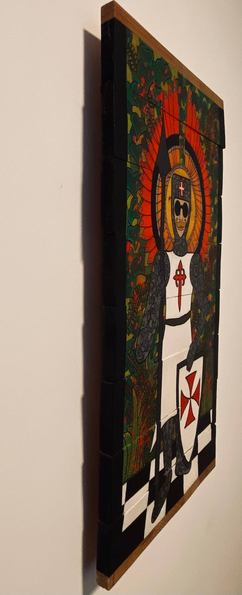 Original Contemporary Religion Painting by Mauricio Vidania