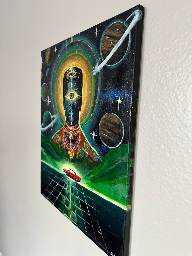 Original Abstract Painting by Adriana Filina