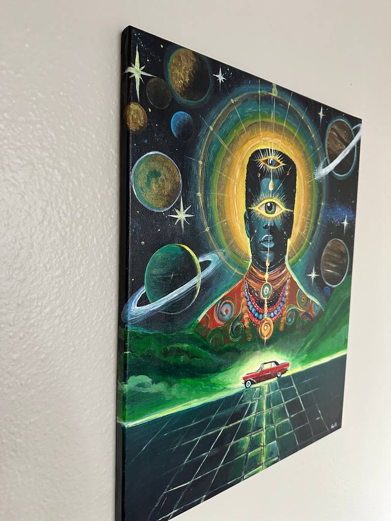 Original Abstract Painting by Adriana Filina