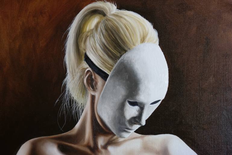 Original Realism Nude Painting by Bisser Petkov