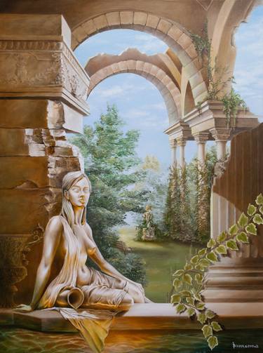 Original Realism Architecture Paintings by Bisser Petkov