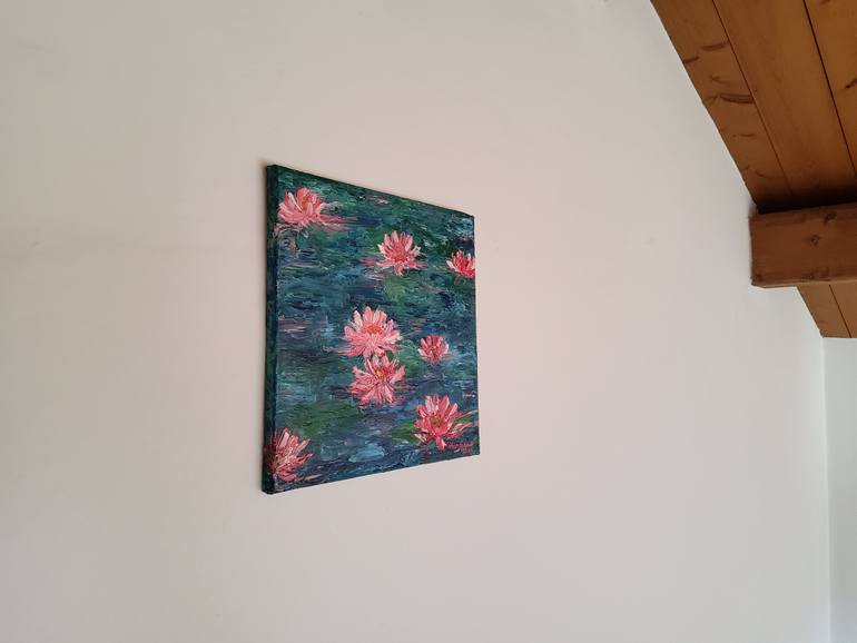 Original Impressionism Floral Painting by Olena Yurdyha