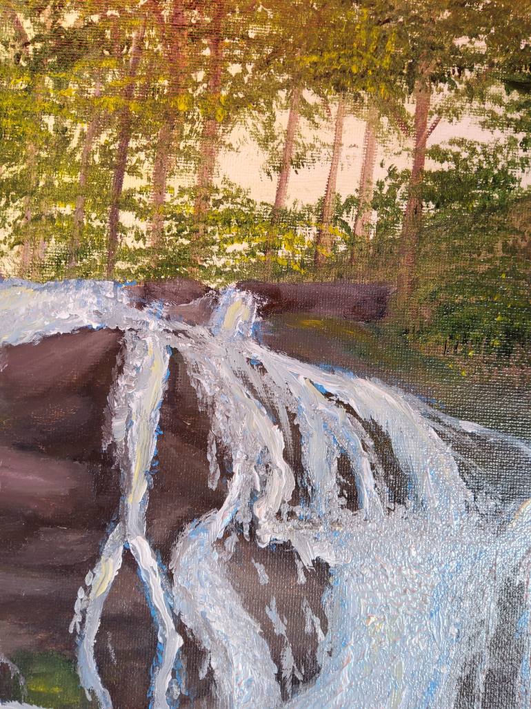Original Classicism Landscape Painting by Olena Yurdyha
