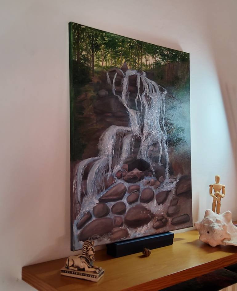 Original Classicism Landscape Painting by Olena Yurdyha