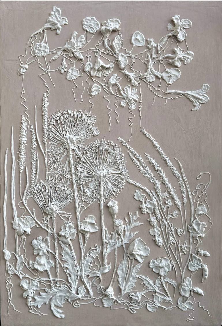 Original Conceptual Floral Sculpture by Olena Rintala