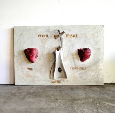 Original Installation Art Religion Mixed Media by Valerio Saltarelli Savi