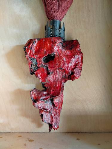 Original Contemporary Religion Mixed Media by Valerio Saltarelli Savi