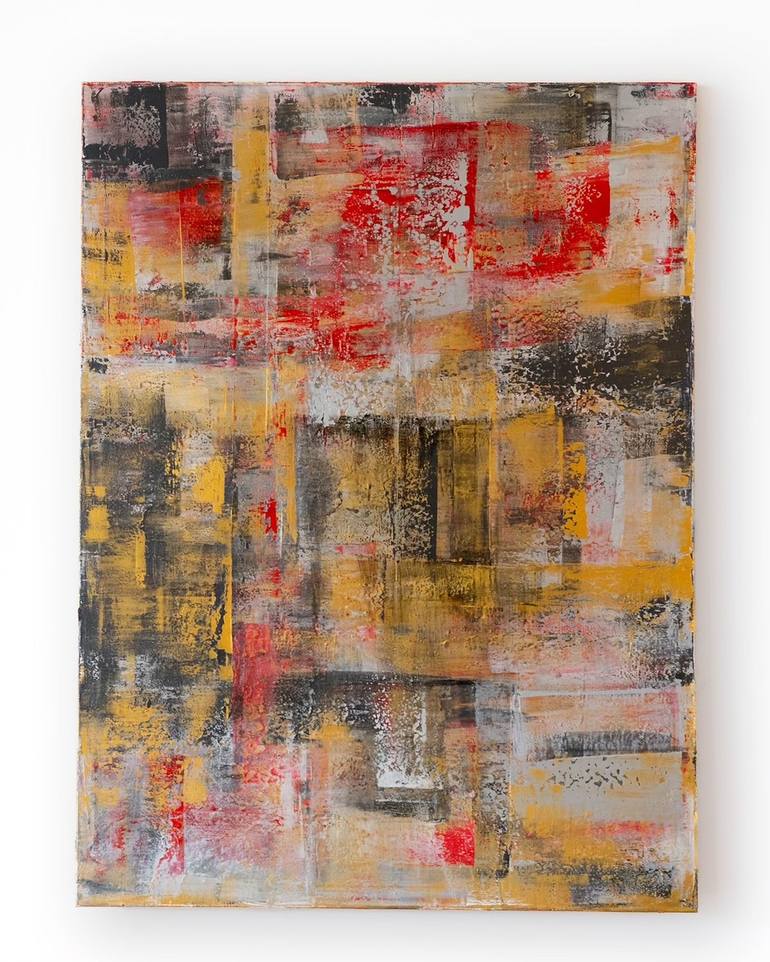 Original Abstract Expressionism Abstract Painting by Clare Albanese