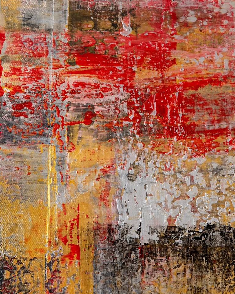 Original Abstract Expressionism Abstract Painting by Clare Albanese