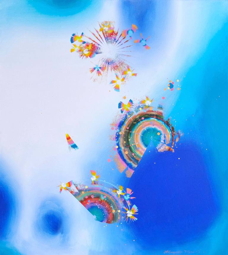 Print of Contemporary Abstract Paintings by Alexander Klymenko