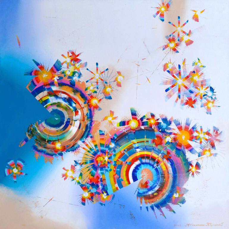 Print of Contemporary Abstract Paintings by Alexander Klymenko