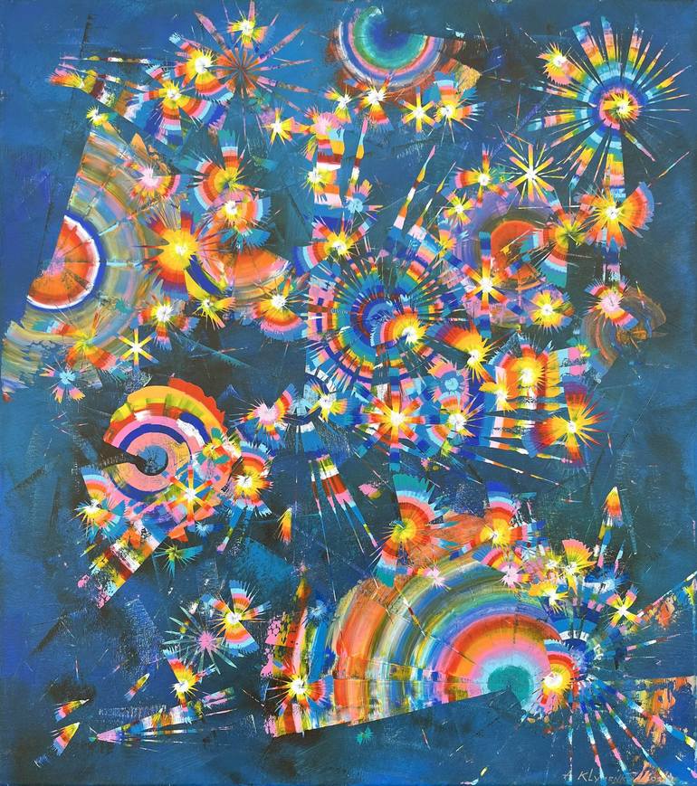 Print of Contemporary Abstract Paintings by Alexander Klymenko