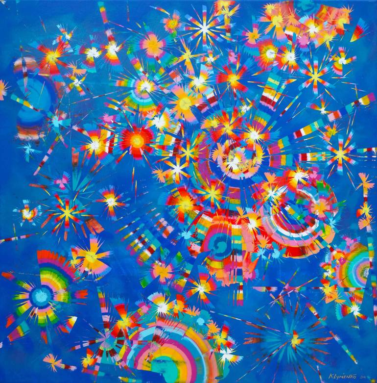 Print of Contemporary Abstract Paintings by Alexander Klymenko