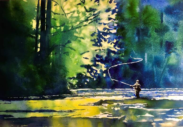 Peter Durieux - Driveway - Peinture Acrylique Contemporaine Du 21e Si%c3%a8cle De Peter Durieux