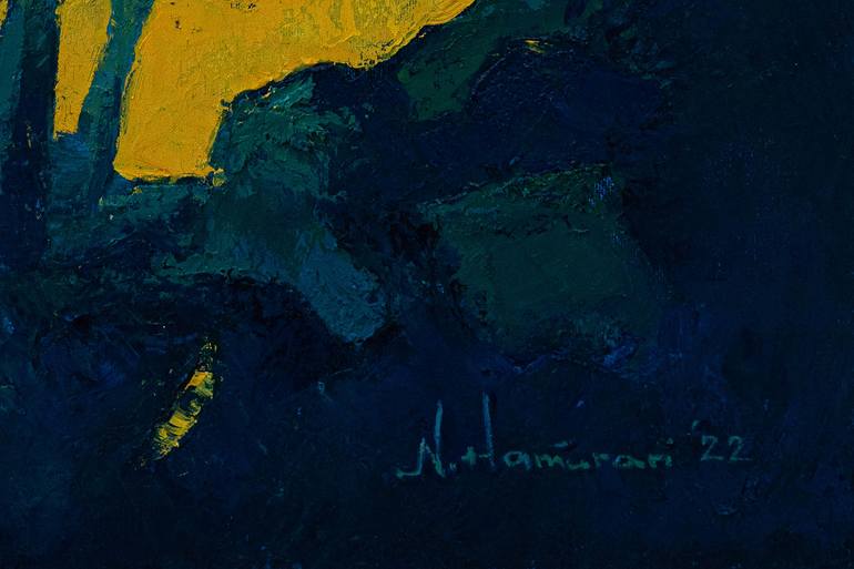 Original Contemporary Landscape Painting by Nina Hamurari