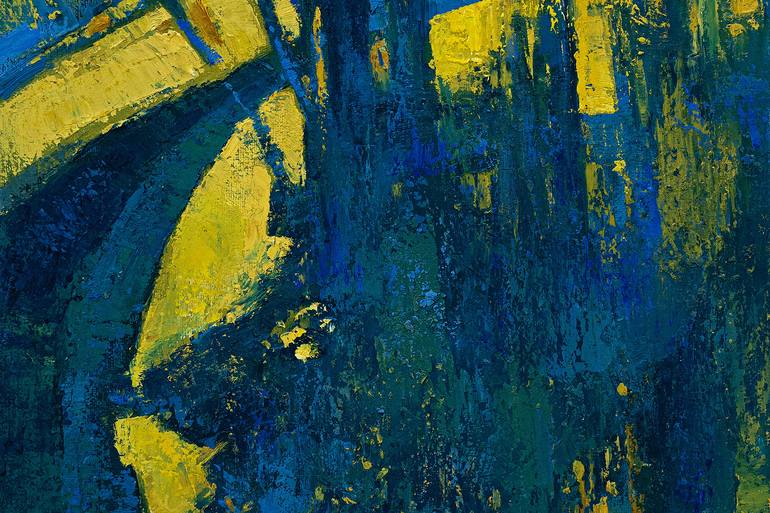 Original Contemporary Landscape Painting by Nina Hamurari