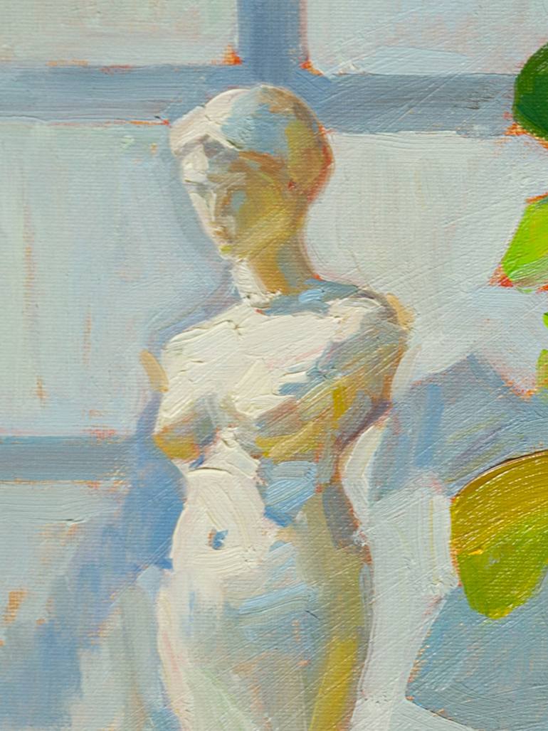 Original Impressionism Floral Painting by Daria Zavadenko