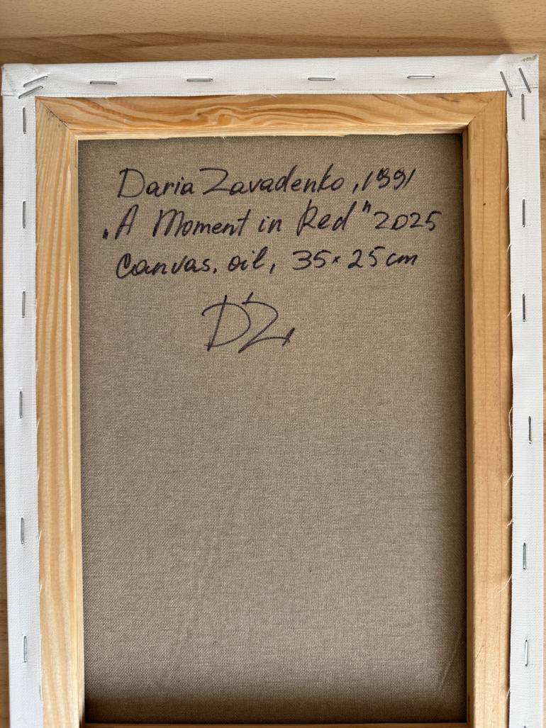 Original Impressionism Floral Painting by Daria Zavadenko