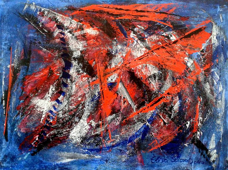 Original Abstract Painting by Elisa Schaar | Abstract Expressionism Art on Canvas | BY THE WAY I
