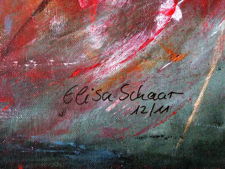 Original Abstract Expressionism Abstract Painting by Elisa Schaar