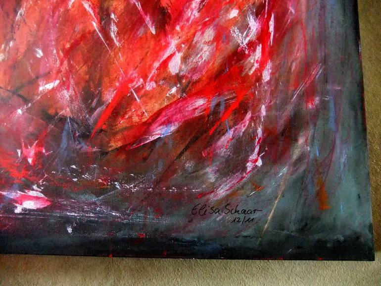 Original Abstract Expressionism Abstract Painting by Elisa Schaar