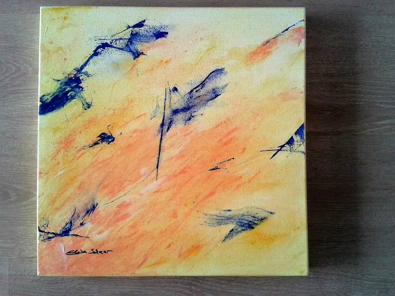 Original Abstract Expressionism Abstract Painting by Elisa Schaar