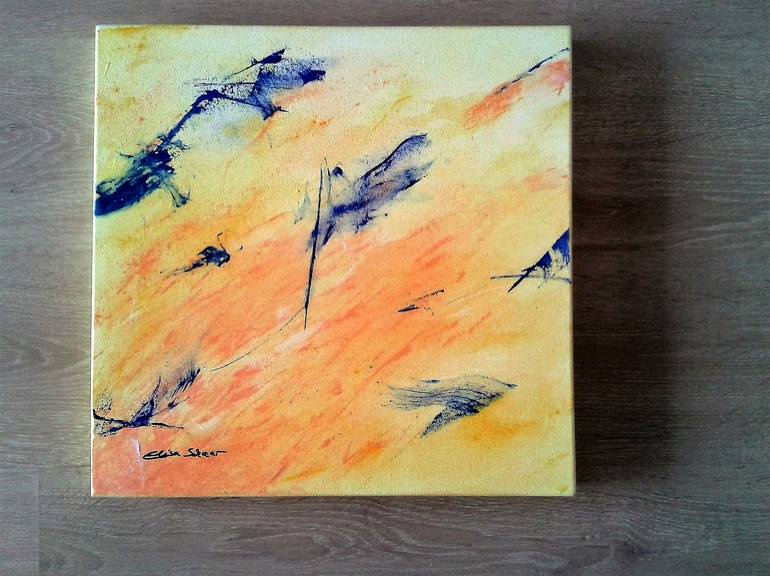 Original Abstract Expressionism Abstract Painting by Elisa Schaar