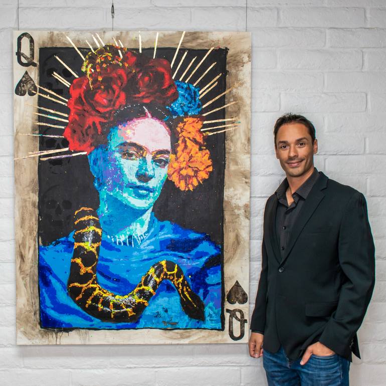 Original Contemporary People Painting by Brandon Jameson