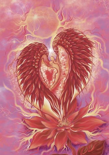 Original Digital Art Love Digital by Alina Neilande