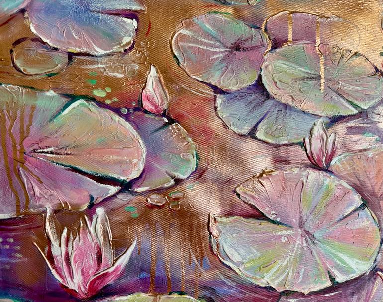 Original Realism Floral Painting by Anastasiia Yatsunenko