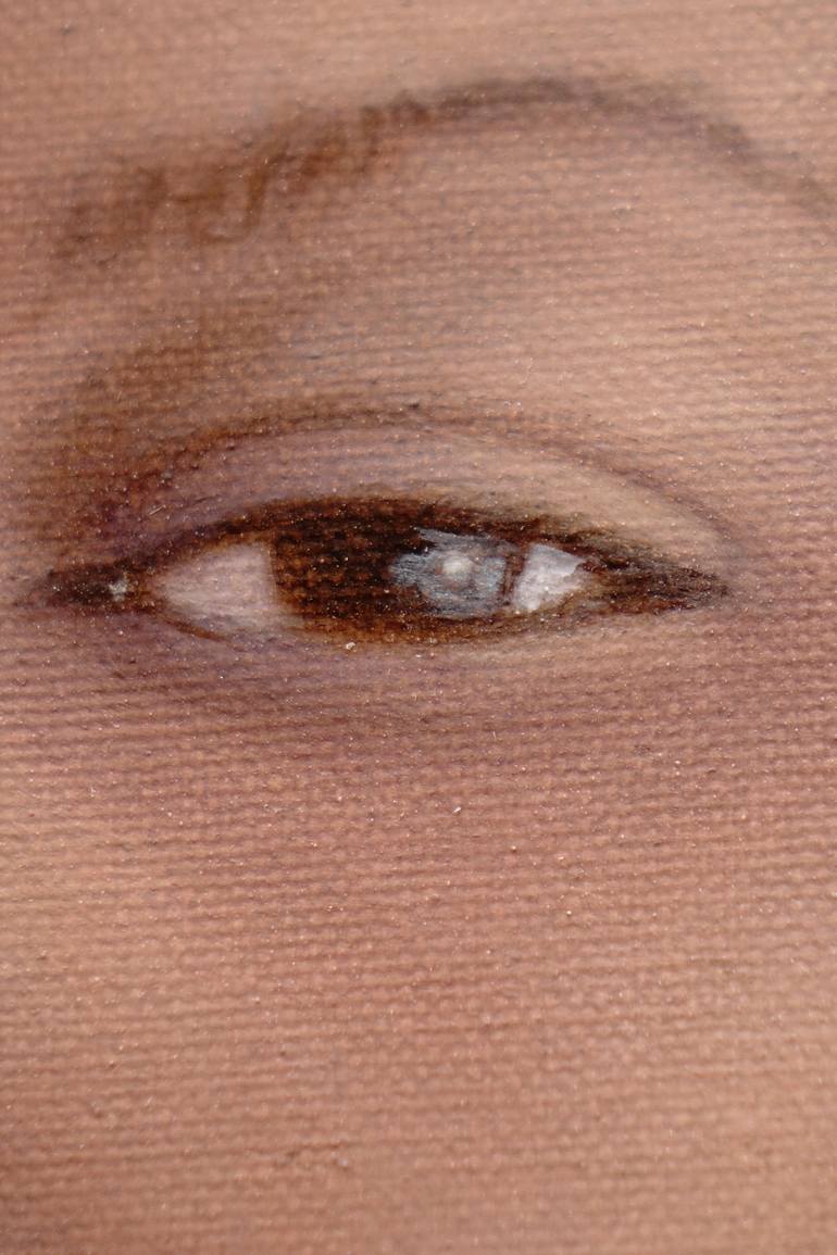 Original Realism Women Painting by Bernard Mens
