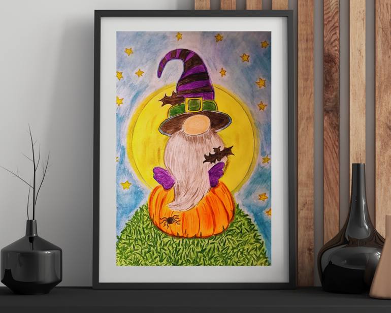 Original Contemporary Fantasy Mixed Media by Інна Zhytchenko