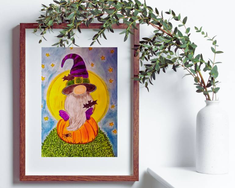 Original Contemporary Fantasy Mixed Media by Інна Zhytchenko